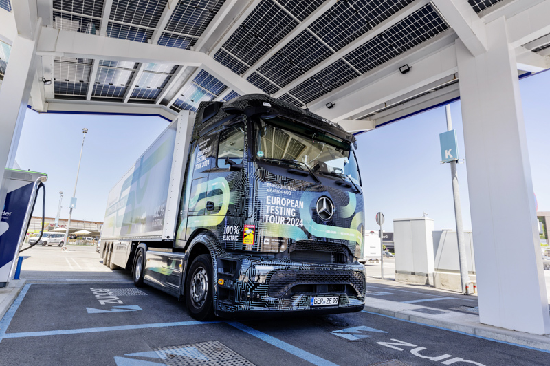 Daimler Truck presenta el eActros 600 en Hannover