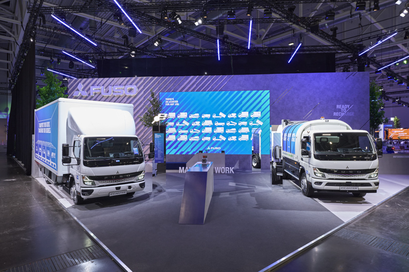 Daimler Truck presenta el eActros 600 en Hannover