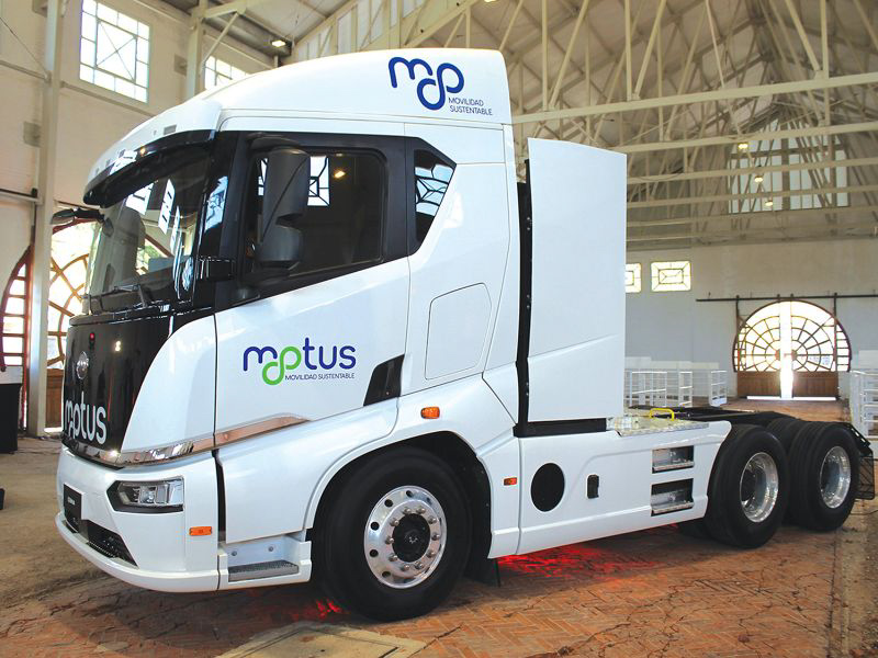 BYD y Sadar presentan el nuevo camión eléctrico Q3MA