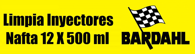 Limpia Inyectores Nafta 12 x 500 ml Bardahl
