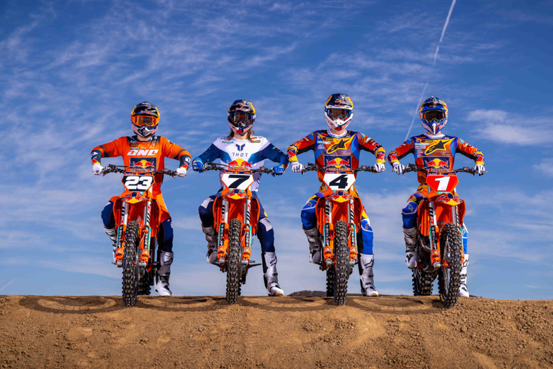 Red Bull KTM Factory Racing regresa para la temporada 2025