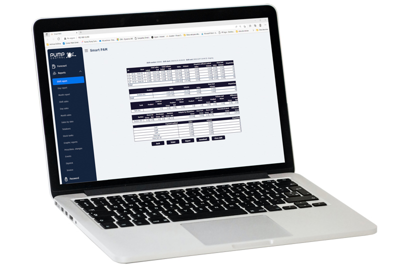PAM+: Control de surtidores eficiente y flexible