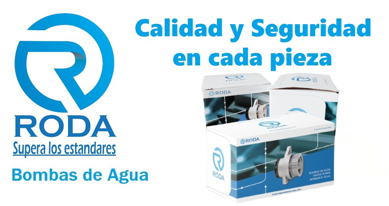 RODA: Bombas de agua para el sector automotriz y más