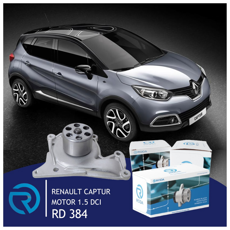 RODA amplía su oferta de bombas de agua para vehículos