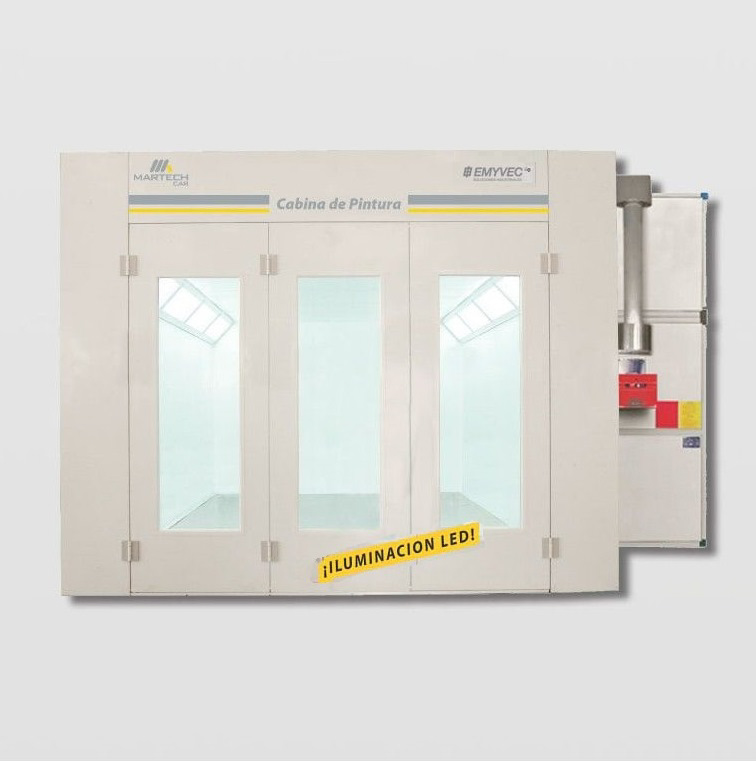 Emyvec: Cabinas de Pintura Fighter Line II y III