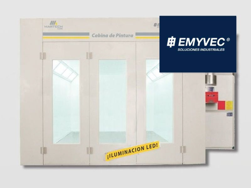 Emyvec: Cabinas de Pintura Fighter Line II y III