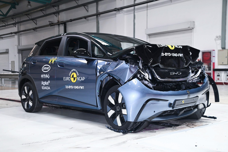 BYD Dolphin Plus obtiene 5 estrellas en Latin NCAP 2024