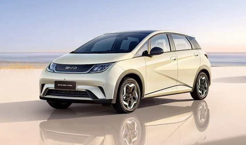 BYD, elevó sus ventas un 41% en 2024