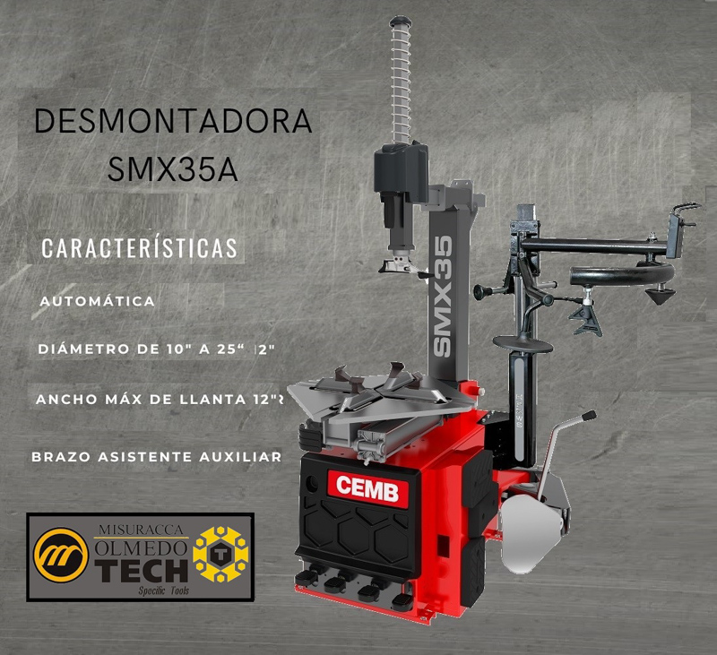 Misuracca & Olmedo: Equipamiento para talleres y gomerías