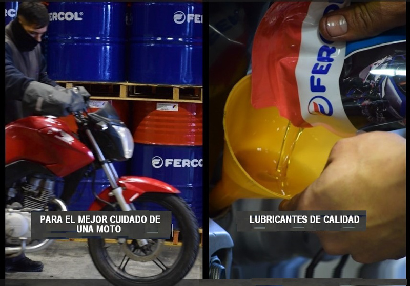 Fercol: productos para el mantenimiento completo de motos