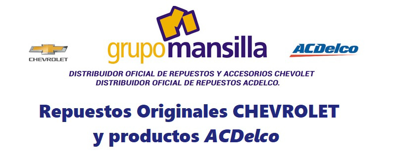 Grupo Mansilla, repuestos y taller oficial Chevrolet