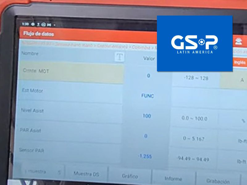 GSP: Diagnóstico EPS en Nissan Tiida 1.8L 2012