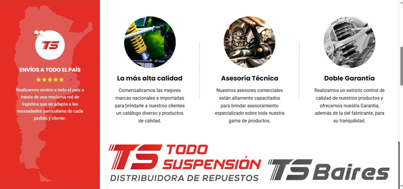 Todo Suspensión: repuestos para tu vehículo