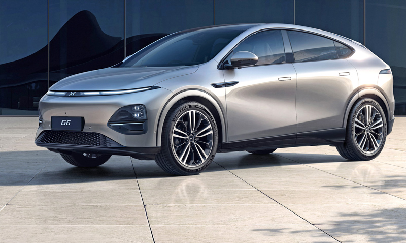 Xpeng presentó sus autos eléctricos
