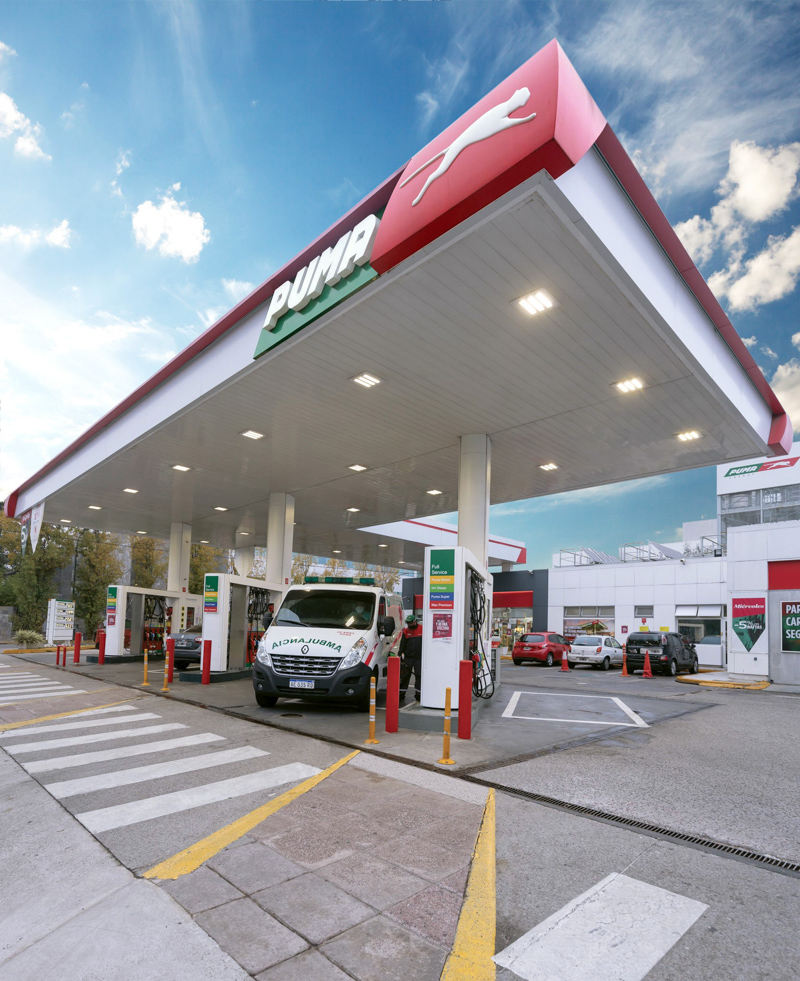 Puma Pris suma pagos de GNC y compras en tiendas