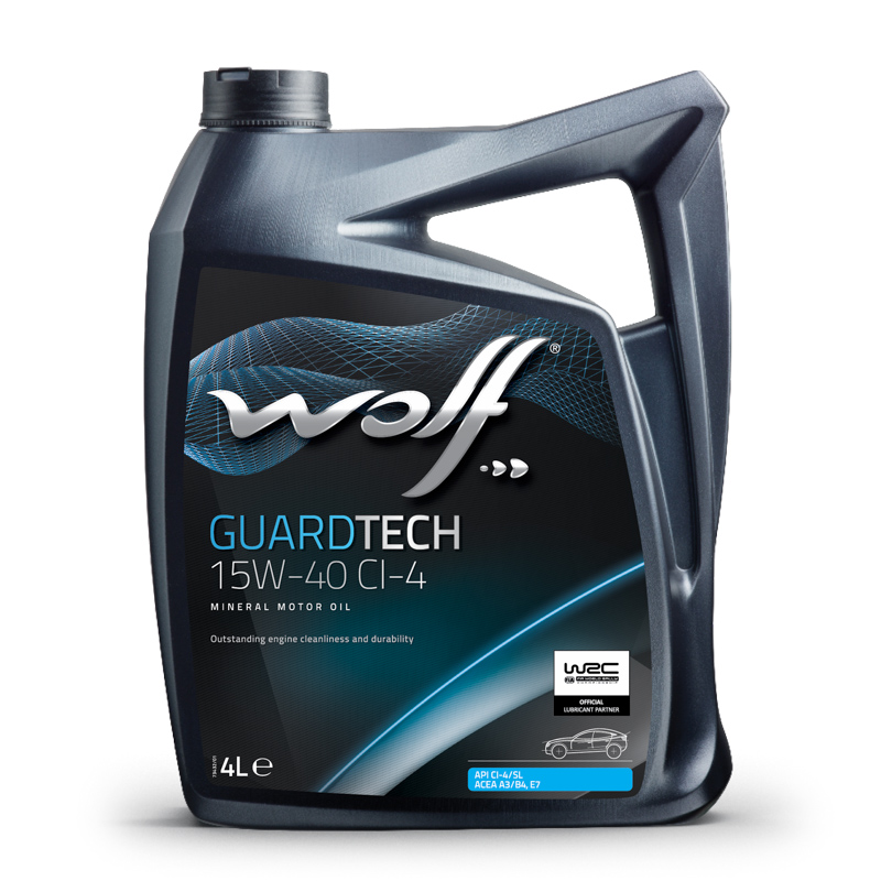 Lubricantes Wolf para motor según normas OEM