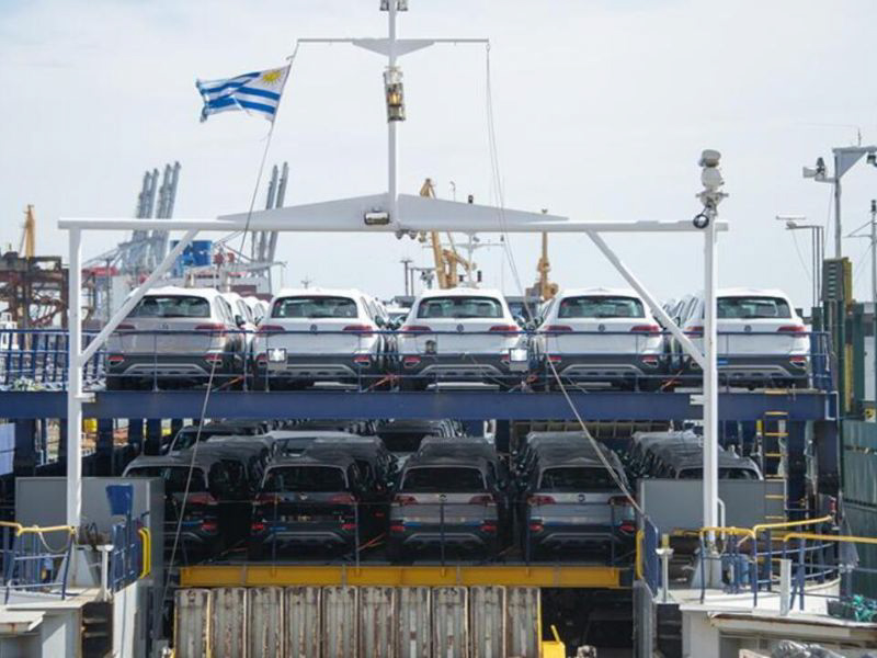 Aumentan las exportaciones de vehículos en mayo