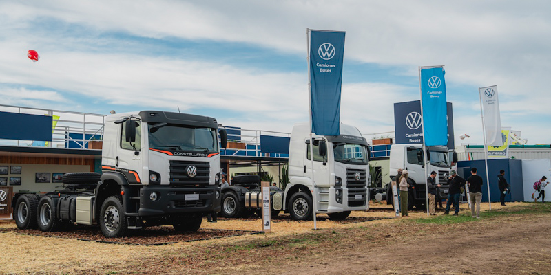 Volkswagen mostró su gama de camiones en Agroactiva