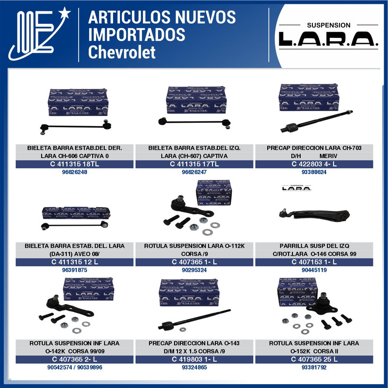 Expoyer lanza artículos LARA para suspensión