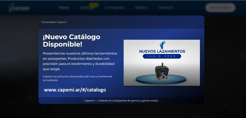 CAPEMI presenta su nuevo catálogo de autopartes