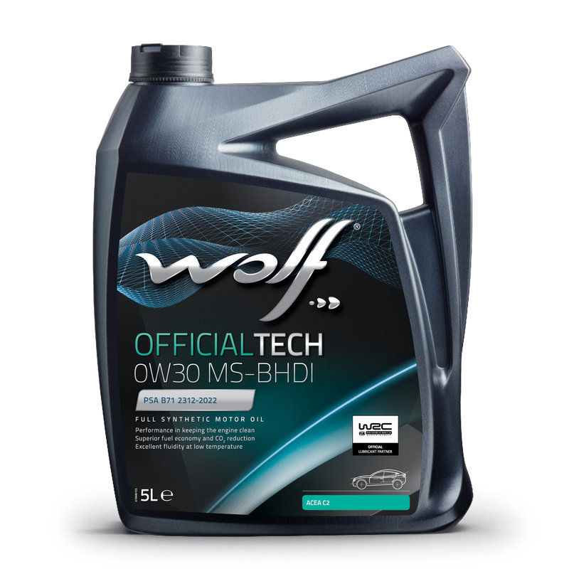 Lubricantes Wolf presenta WOLF OE LEVEL TECH 0W-30 MS-BHDI