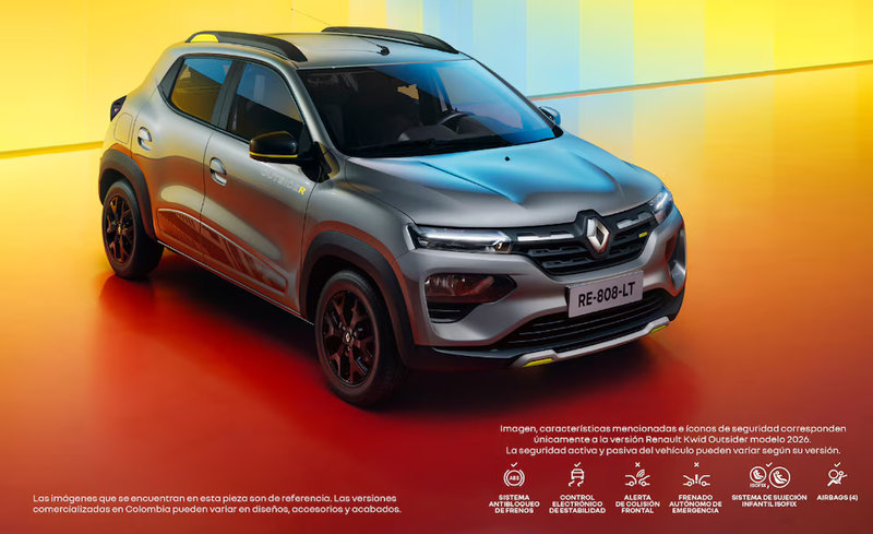 Renault Kwid inicia producción nacional en Colombia