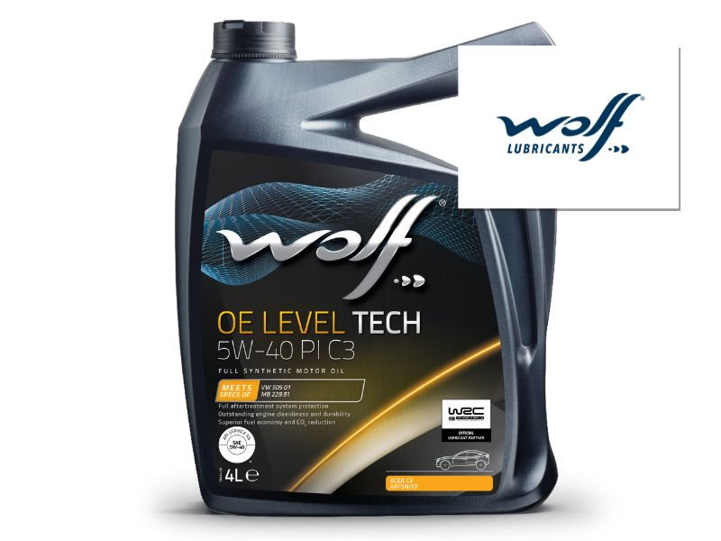 Lubricantes Wolf presenta: WOLF OE LEVEL TECH 5W40 PI C3