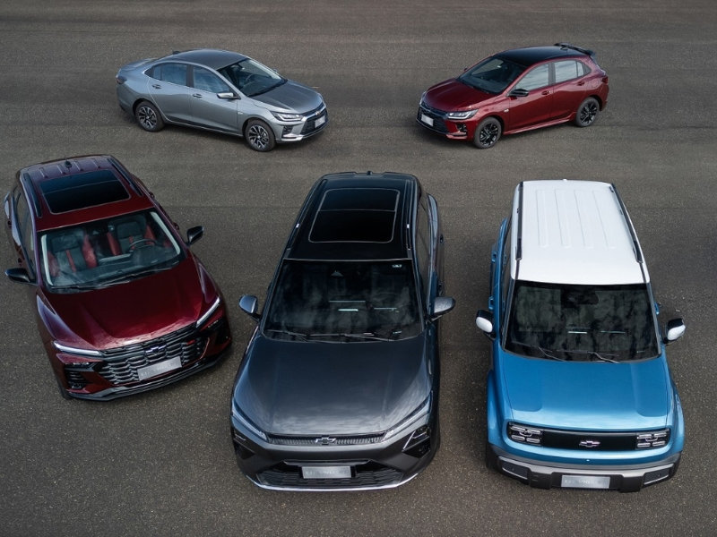 Chevrolet lanza cinco modelos en Brasil este año