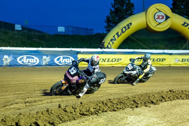 Harley-Davidson suma triunfos en American Flat Track