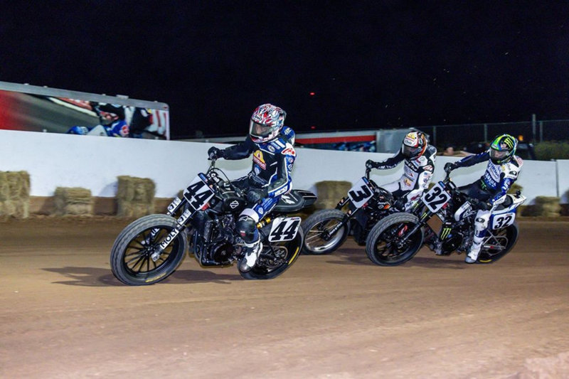 Harley-Davidson suma triunfos en American Flat Track