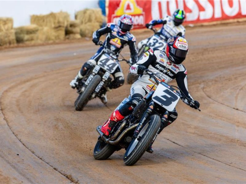 Harley-Davidson suma triunfos en American Flat Track