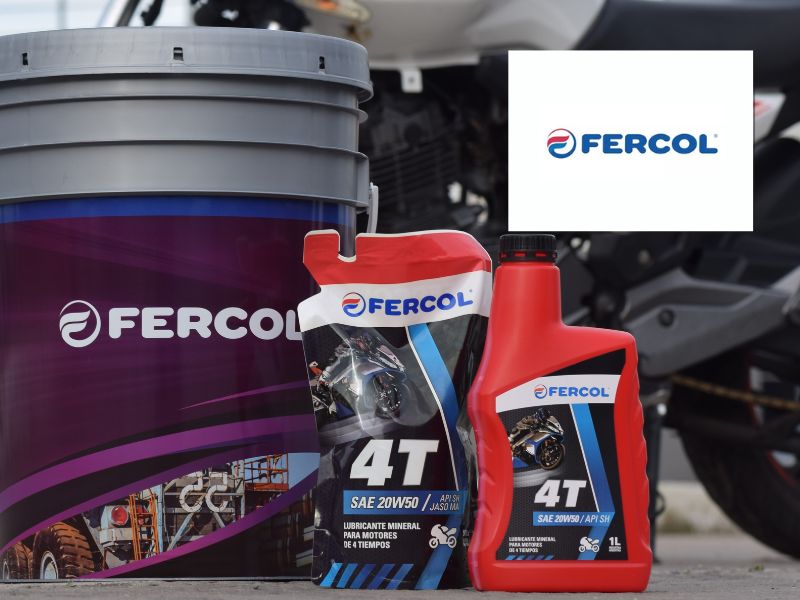Variedad de presentaciones en lubricantes Fercol