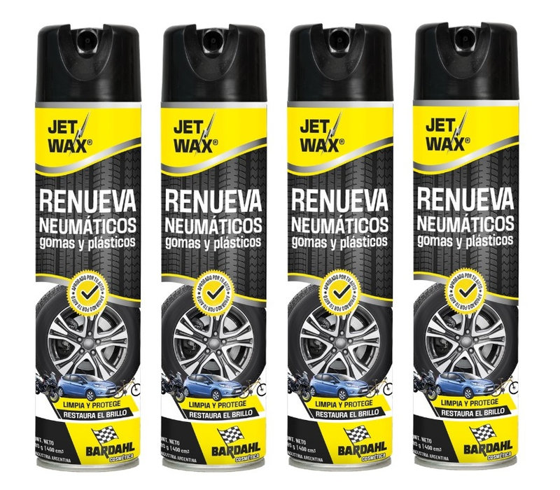 Bardahl: Renueva Neumáticos JET WAX 12 X 400 ML