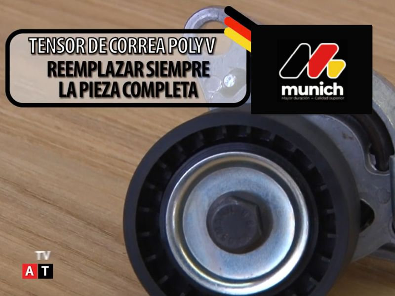 Munich recomienda cambiar el tensor completo poli-V