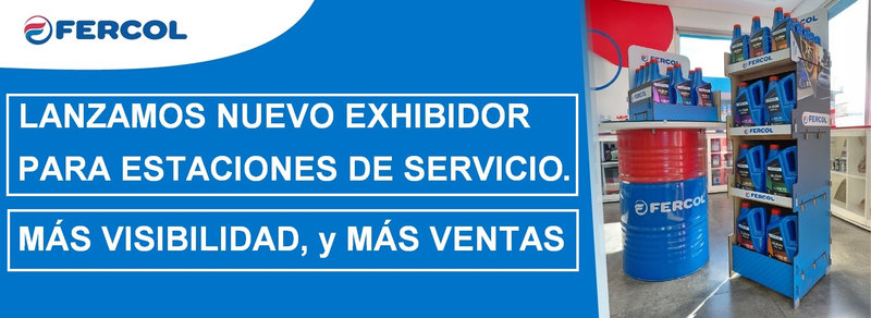 Fercol lanza un nuevo exhibidor para Estaciones de Servicio