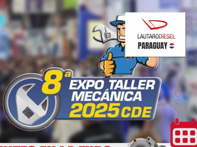 Lautaro Diesel en la 8ª Expo Taller Mecánica PY