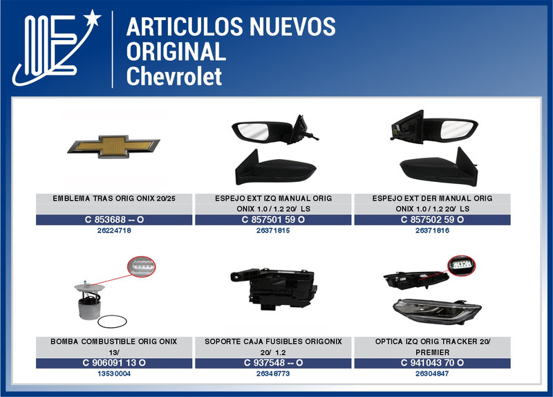 Lanzamientos Chevrolet 2025 en catálogo Expoyer