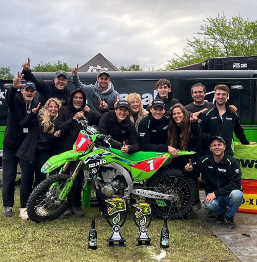 Kawasaki domina el Campeonato Argentino MX1