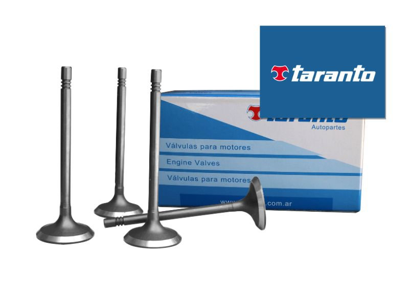 Taranto: guías de válvula y control en motores